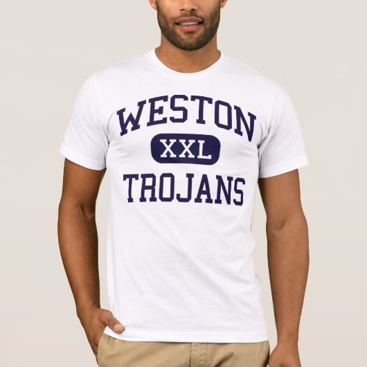 Weston - Trojanen - High - Weston Connecticut T-shirt (Voorkant)