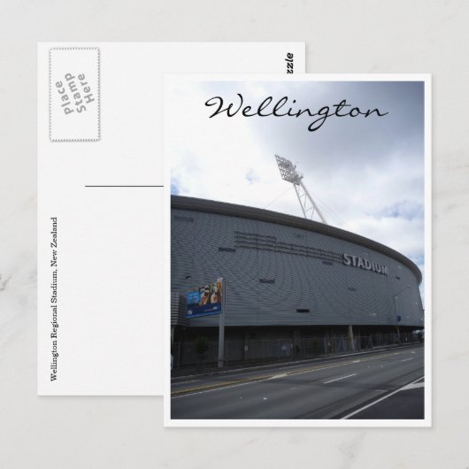 westpac stadion wellington briefkaart (Voorkant / Achterkant)