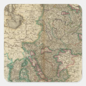 Westphalia Vierkante Sticker (Voorkant)