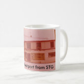  Westport Bagagelabel - Railroad Place Koffiemok (Voorkant rechts)