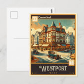 Westport, Connecticut |  Briefkaart (Voorkant / Achterkant)