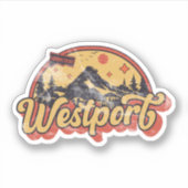 Westport, Connecticut Sticker (Voorkant)