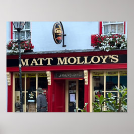 Westport County Mayo Ierland Europa Poster