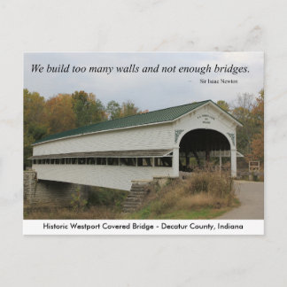 Westport Covered Bridge Briefkaart