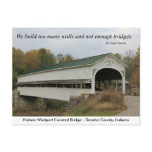 Westport Covered Bridge Briefkaart