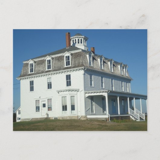 Westport Harbour, MA Cottage Briefkaart (Voorkant)