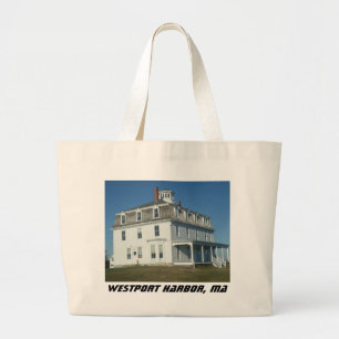 Westport Harbour, MA Grote Tote Bag