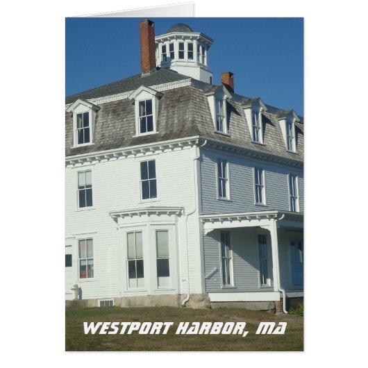 Westport Harbour, MA Landmark (Voorkant)