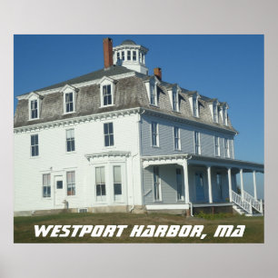 Westport Harbour, MA Poster