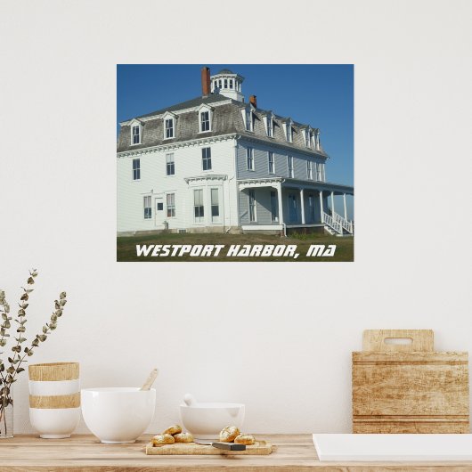 Westport Harbour, MA Poster (Keuken)