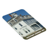 Westport Harbour, Massachusetts Magneet (Rechterzijde)