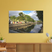 Westport, Ierland. De Atlantische stad Canvas Afdruk (Insitu (Woonkamer))