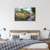 Westport, Ierland. De Atlantische stad Canvas Afdruk (Insitu (Slaapkamer))