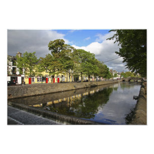 Westport, Ierland. De Atlantische stad Foto Afdruk