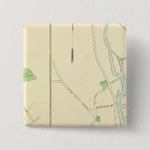 Westport, Sandy Hook, Rocky Glen Vierkante Button 5,1 Cm