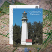 Westport, Washington Lighthouse Reisfoto Briefkaart