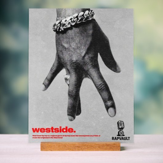 Westside Acryl Bord (Neutraal)