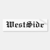 WestSide Bumpersticker (Voorkant)