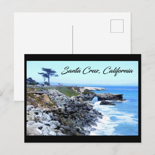 Westside Rocks, Santa Cruz, Californië Briefkaart (Voorkant / Achterkant)
