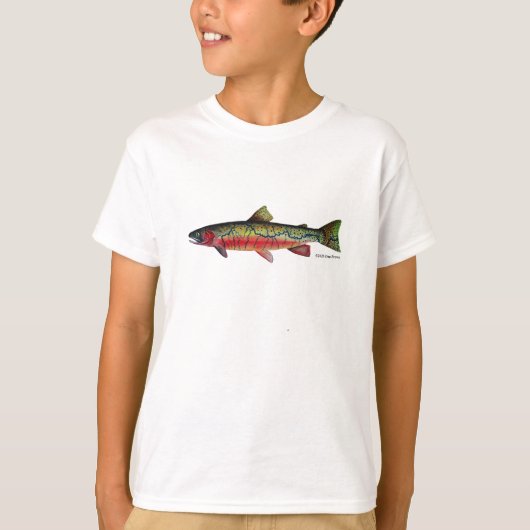 Westslope Cutkeelforel; Kinder T-shirt (Voorkant)