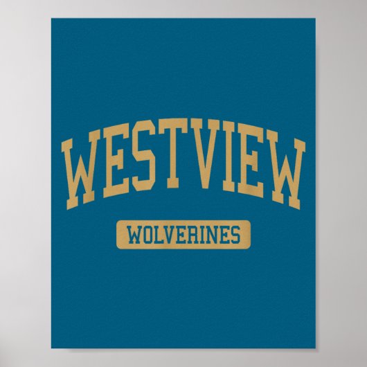 Westview middelbare school hs San Diego CA univers Poster (Voorkant)