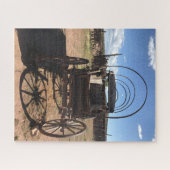 Westward Ho! Een restant van een oude overdekte wa Legpuzzel (Horizontaal)