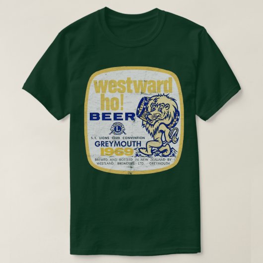 Westward Ho  Faded Look Design T-shirt (Design voorkant)