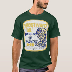 Westward Ho  Faded Look Design T-shirt