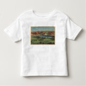 Westwood Hills, CA - Uitzicht van U.C.L.A. Campus Kinder Shirts (Voorkant)