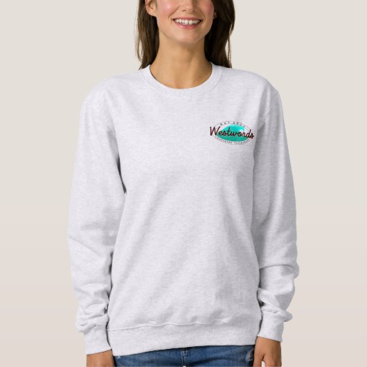 Westwords Borst Logo Sweatshirt (damescrewneck) (Voorkant)