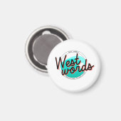 Westwords Magnet (Voorkant / Achterkant)