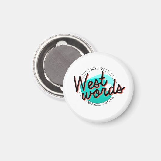 Westwords Magnet (Voorkant / Achterkant)