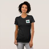 Westwords Reverse Chest Logo Shirt (vrouwen slim) (Voorkant volledig)