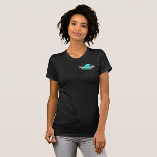 Westwords Reverse Chest Logo Shirt (vrouwen slim) (Voorkant volledig)
