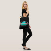 Westwords Reverse Logo Tas (donkere achtergrond) (Op model)