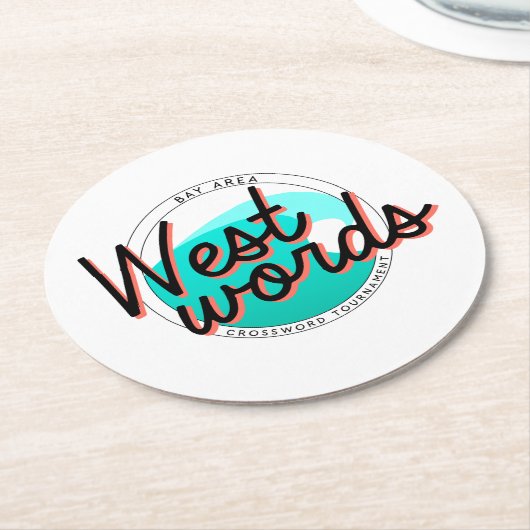 Westwords Set papieren Onderzetters (Gebogen)