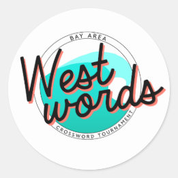 Westwords Sticker (vel van 6)