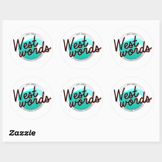 Westwords Sticker (vel van 6) (Vel)