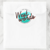 Westwords Sticker (vel van 6) (Tas)