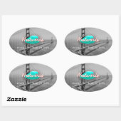 Westwords Sunset Sticker (vel van 4) (Vel)