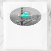 Westwords Sunset Sticker (vel van 4) (Tas)