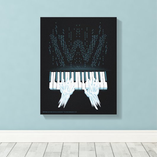 Westworld | Android Hands op Player-piano Canvas Afdruk (Insitu (Houten vloer))