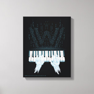 Westworld   Android Hands op Player-piano Canvas Afdruk