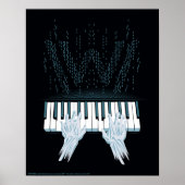 Westworld | Android Hands op Player-piano Poster (Voorkant)