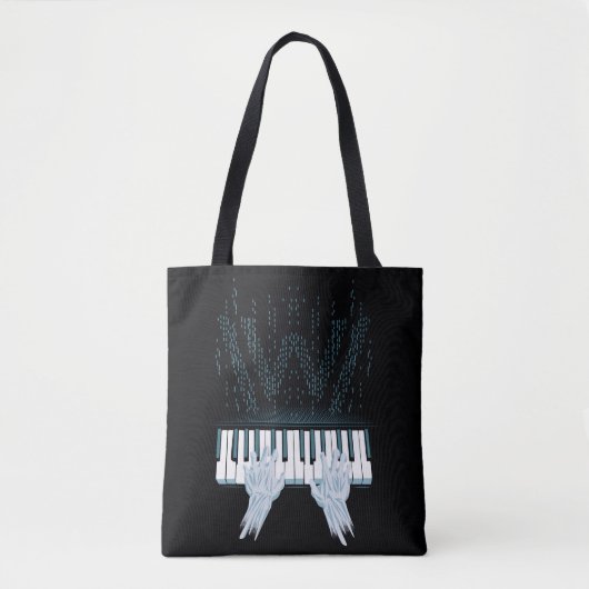 Westworld | Android Hands op Player-piano Tote Bag (Voorkant)