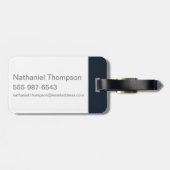 Westworld | Android Skeleton Over Logo Bagagelabel (Achterkant horizontaal)