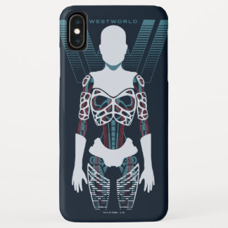 Westworld | Android Skeleton Over Logo Case-Mate iPhone Case