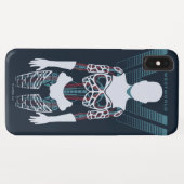 Westworld | Android Skeleton Over Logo Case-Mate iPhone Case (Achterkant (horizontaal))