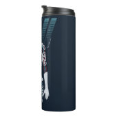 Westworld | Android Skeleton Over Logo Thermosbeker (Geroteerd rechts)