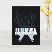 Westworld | Androïde Handen op de Piano van de Kaart (Gele Bloem)